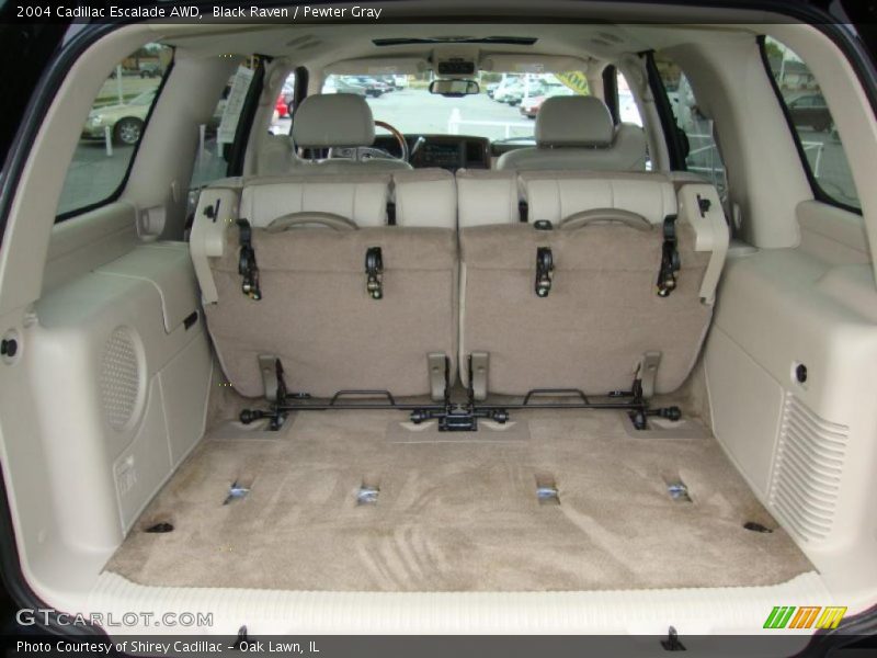 Black Raven / Pewter Gray 2004 Cadillac Escalade AWD