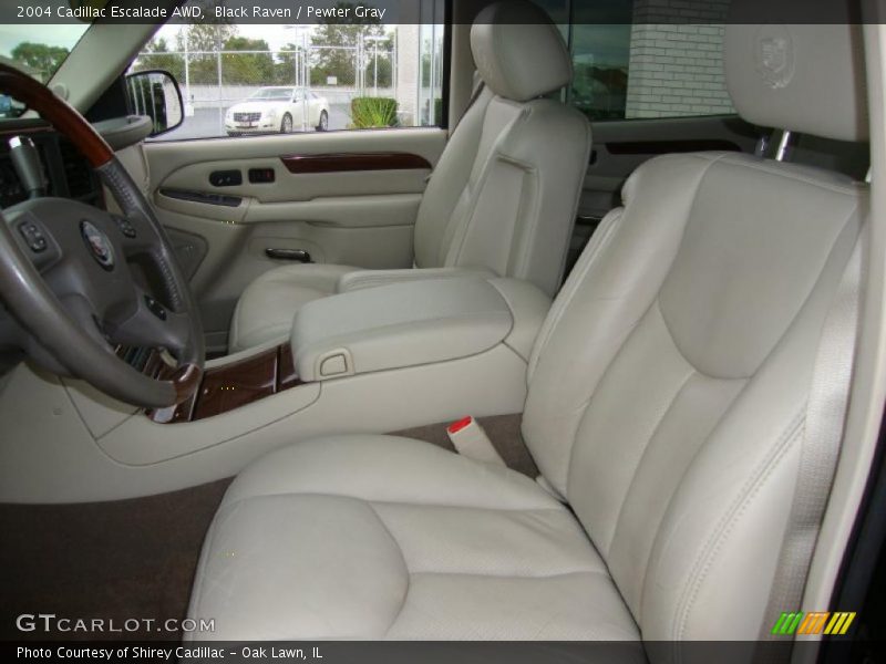 Black Raven / Pewter Gray 2004 Cadillac Escalade AWD