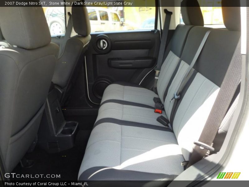 Stone White / Dark Slate Gray/Light Slate Gray 2007 Dodge Nitro SXT