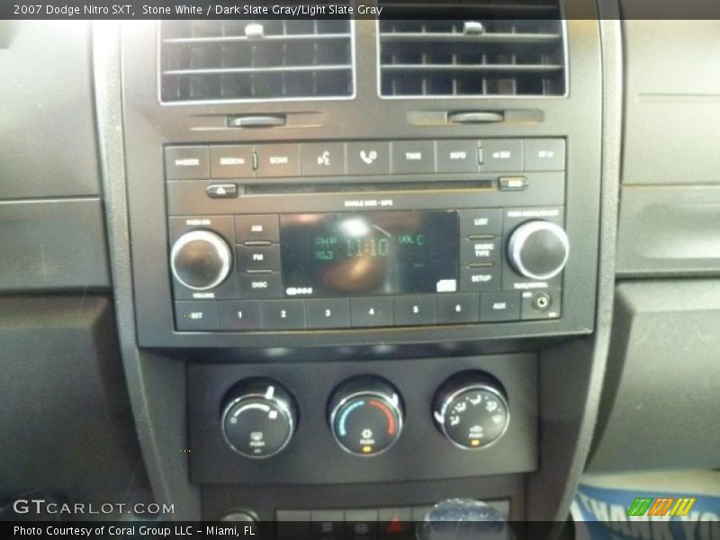 Stone White / Dark Slate Gray/Light Slate Gray 2007 Dodge Nitro SXT