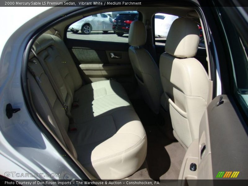 Vibrant White / Medium Parchment 2000 Mercury Sable LS Premium Sedan