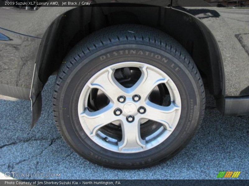 Jet Black / Gray 2009 Suzuki XL7 Luxury AWD