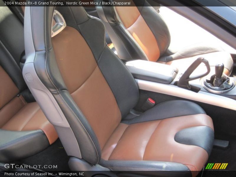 Nordic Green Mica / Black/Chapparal 2004 Mazda RX-8 Grand Touring