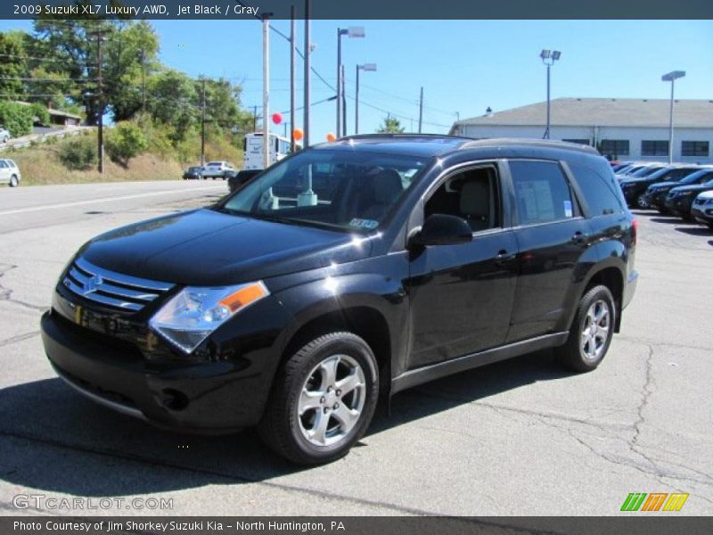 Jet Black / Gray 2009 Suzuki XL7 Luxury AWD