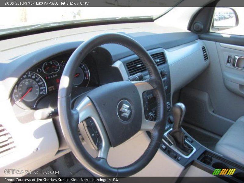 Jet Black / Gray 2009 Suzuki XL7 Luxury AWD