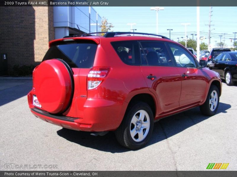 Barcelona Red Metallic / Ash Gray 2009 Toyota RAV4 4WD