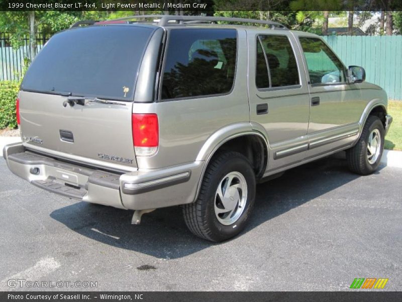 Light Pewter Metallic / Medium Gray 1999 Chevrolet Blazer LT 4x4
