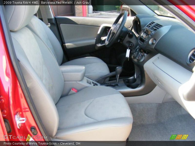 Barcelona Red Metallic / Ash Gray 2009 Toyota RAV4 4WD
