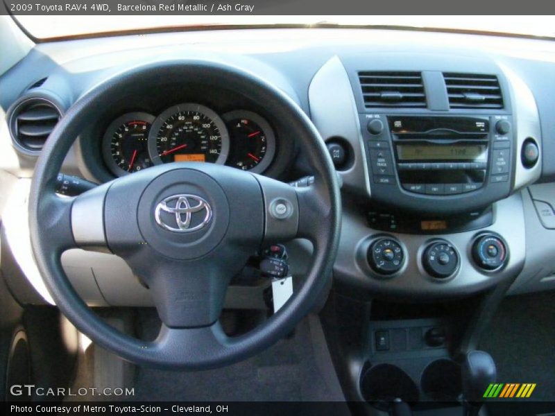 Barcelona Red Metallic / Ash Gray 2009 Toyota RAV4 4WD