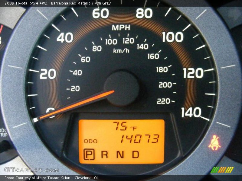 Barcelona Red Metallic / Ash Gray 2009 Toyota RAV4 4WD