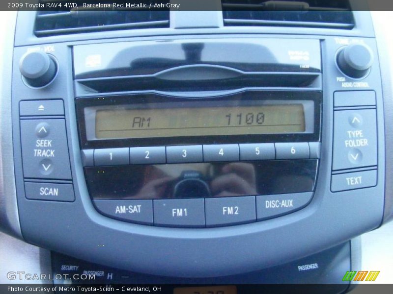 Barcelona Red Metallic / Ash Gray 2009 Toyota RAV4 4WD