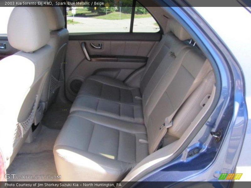 Spark Blue Metallic / Beige 2003 Kia Sorento EX 4WD