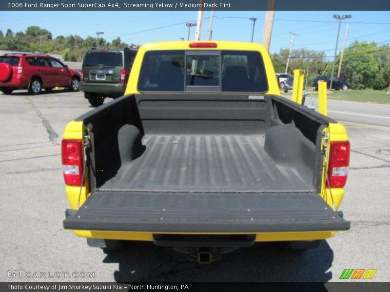 Screaming Yellow / Medium Dark Flint 2006 Ford Ranger Sport SuperCab 4x4
