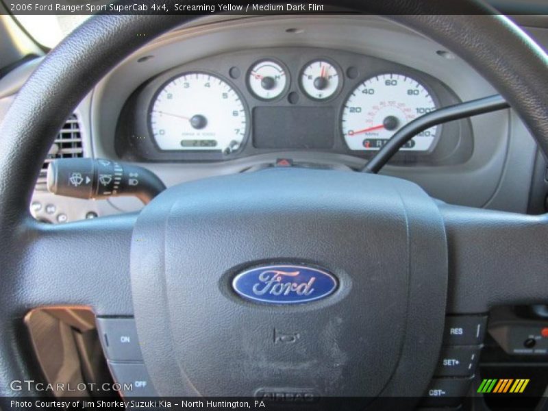 Screaming Yellow / Medium Dark Flint 2006 Ford Ranger Sport SuperCab 4x4