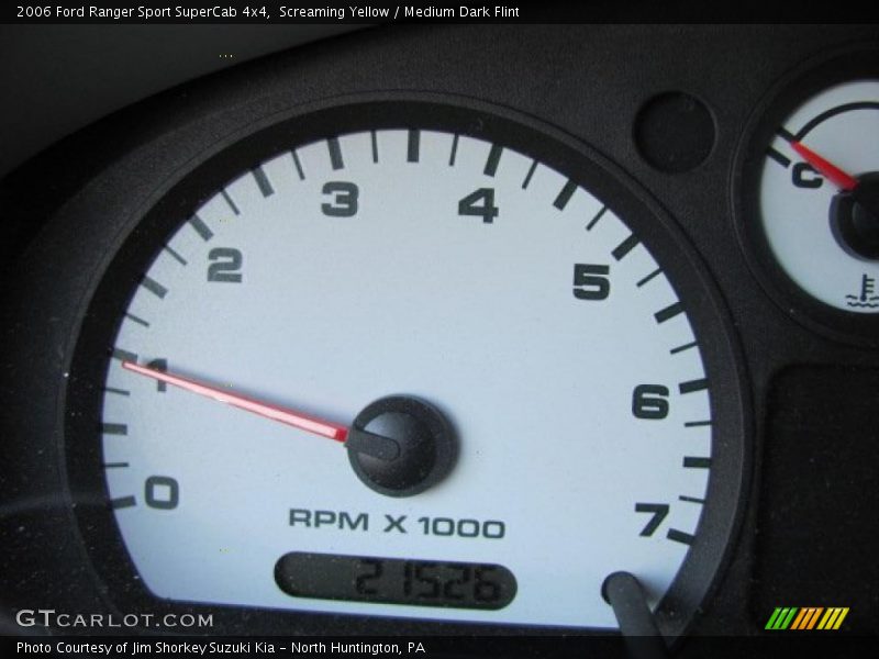 Screaming Yellow / Medium Dark Flint 2006 Ford Ranger Sport SuperCab 4x4