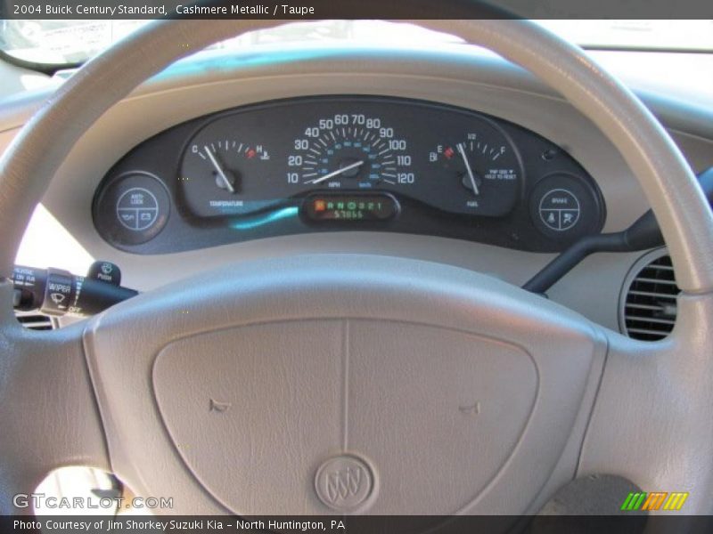 Cashmere Metallic / Taupe 2004 Buick Century Standard