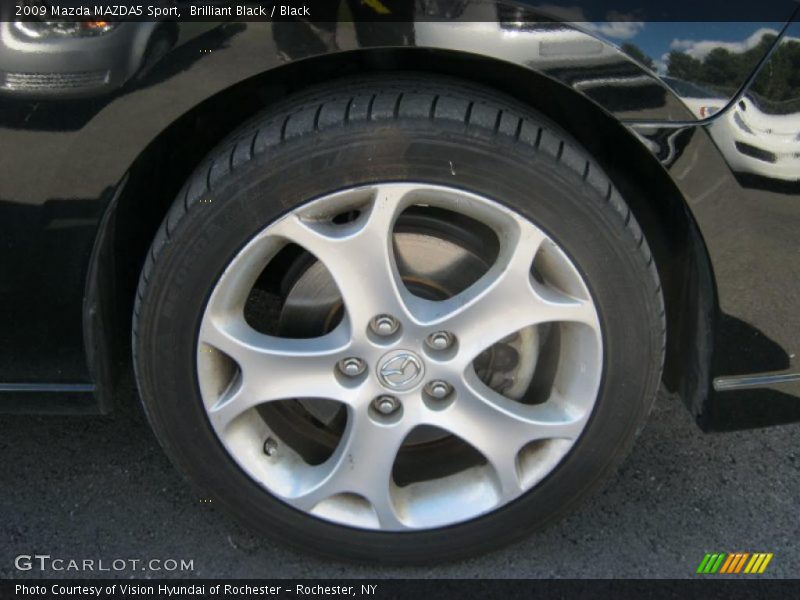 Brilliant Black / Black 2009 Mazda MAZDA5 Sport