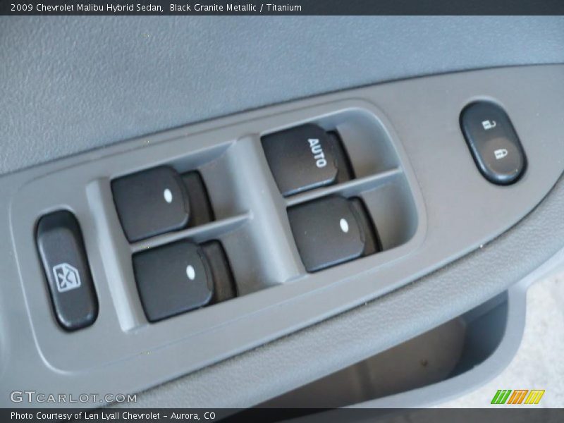 Black Granite Metallic / Titanium 2009 Chevrolet Malibu Hybrid Sedan