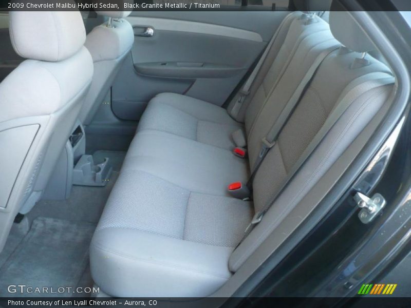 Black Granite Metallic / Titanium 2009 Chevrolet Malibu Hybrid Sedan