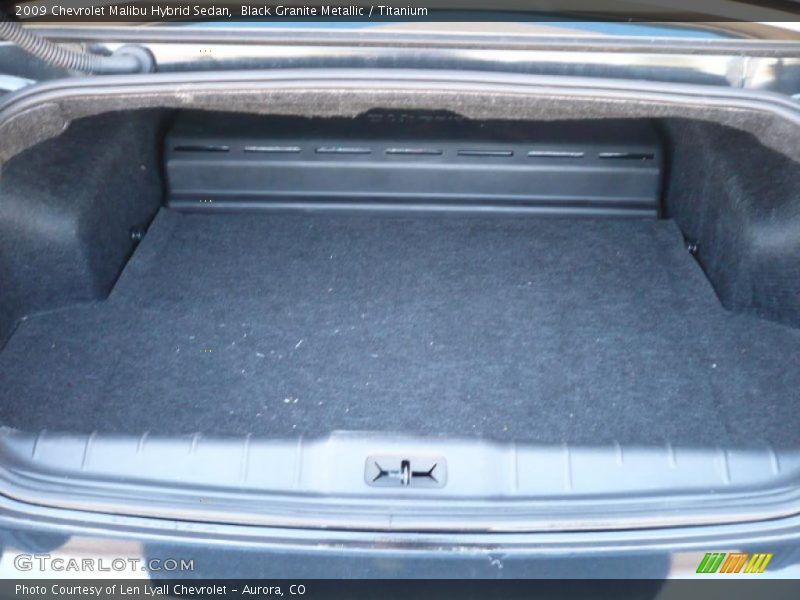 Black Granite Metallic / Titanium 2009 Chevrolet Malibu Hybrid Sedan