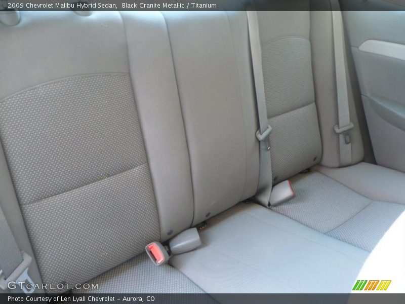 Black Granite Metallic / Titanium 2009 Chevrolet Malibu Hybrid Sedan