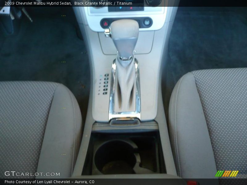 Black Granite Metallic / Titanium 2009 Chevrolet Malibu Hybrid Sedan