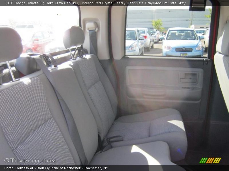 Inferno Red Crystal Pearl / Dark Slate Gray/Medium Slate Gray 2010 Dodge Dakota Big Horn Crew Cab 4x4
