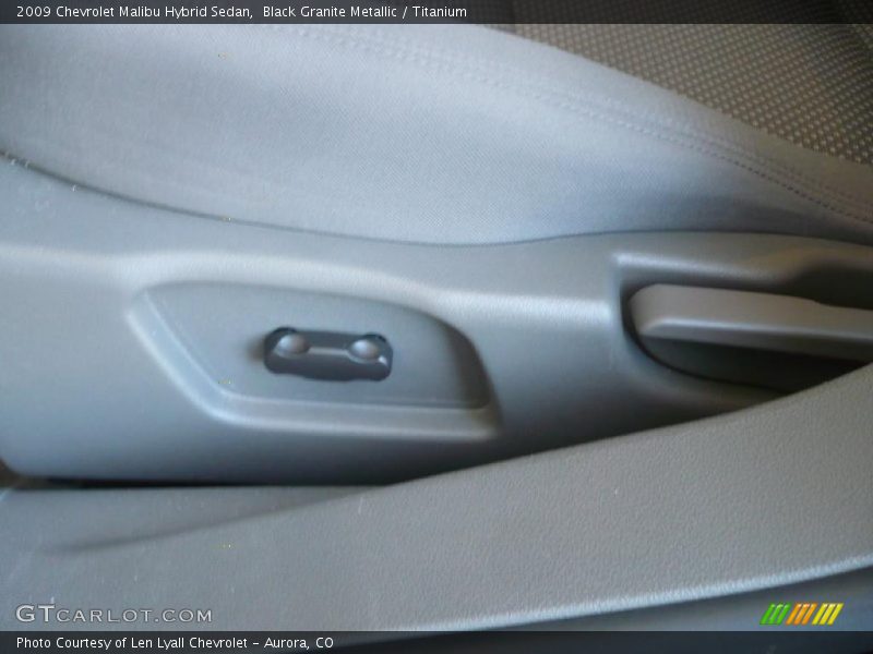 Black Granite Metallic / Titanium 2009 Chevrolet Malibu Hybrid Sedan