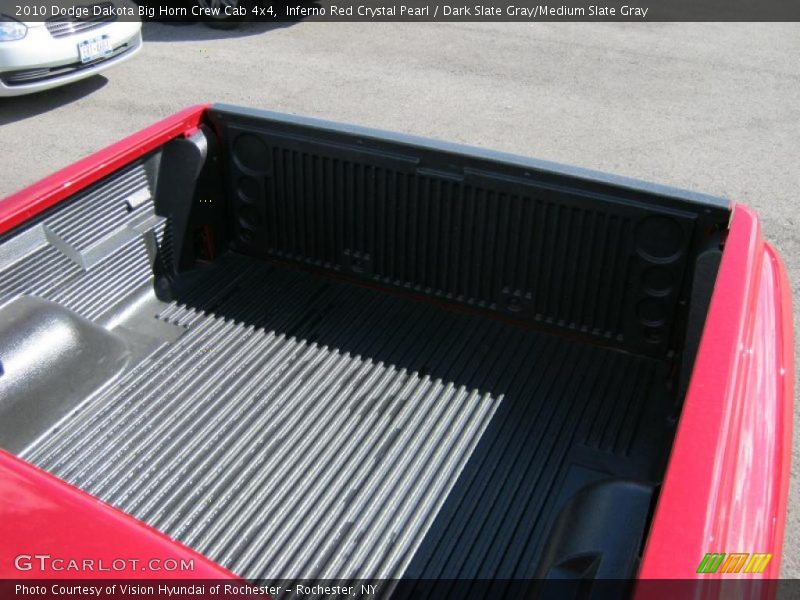 Inferno Red Crystal Pearl / Dark Slate Gray/Medium Slate Gray 2010 Dodge Dakota Big Horn Crew Cab 4x4