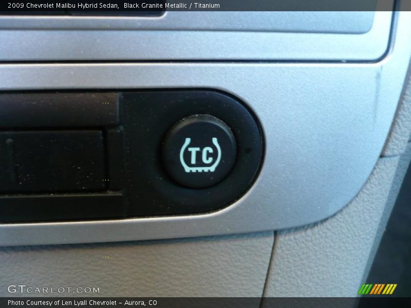 Black Granite Metallic / Titanium 2009 Chevrolet Malibu Hybrid Sedan