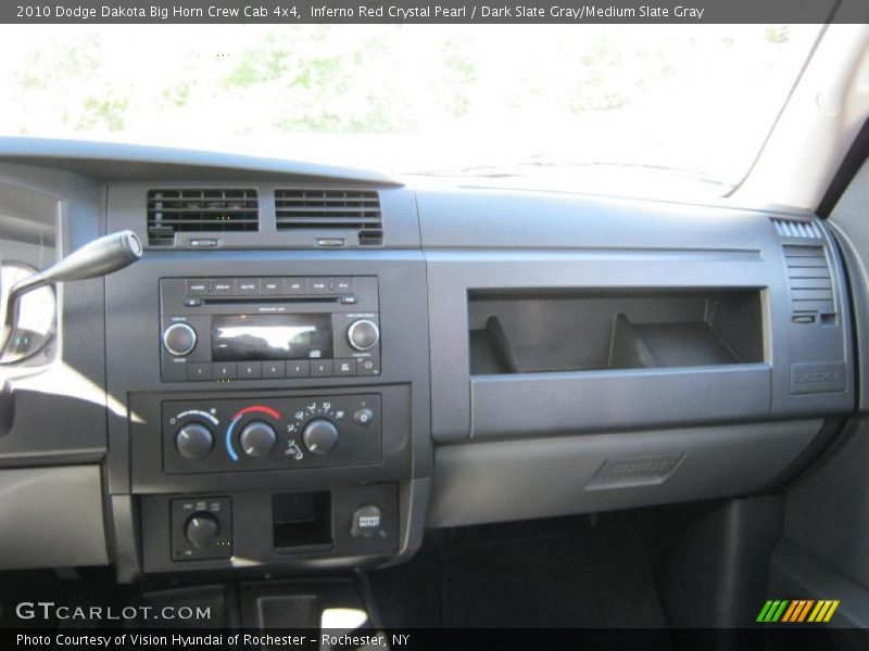 Inferno Red Crystal Pearl / Dark Slate Gray/Medium Slate Gray 2010 Dodge Dakota Big Horn Crew Cab 4x4