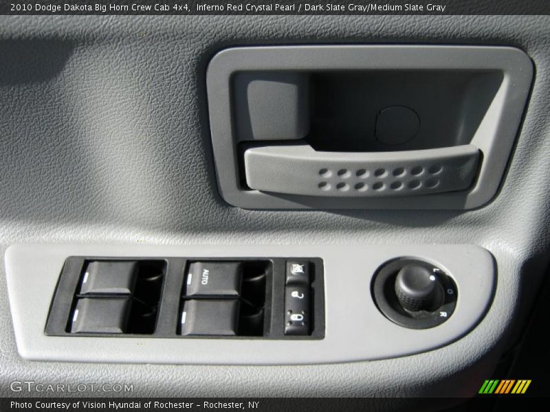 Inferno Red Crystal Pearl / Dark Slate Gray/Medium Slate Gray 2010 Dodge Dakota Big Horn Crew Cab 4x4
