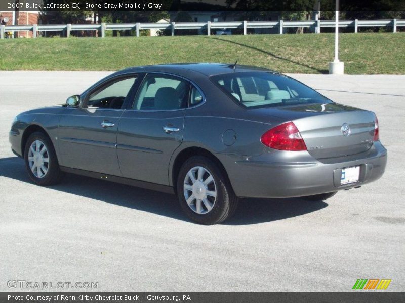 Stone Gray Metallic / Gray 2007 Buick LaCrosse CX