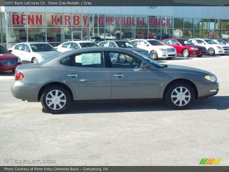 Stone Gray Metallic / Gray 2007 Buick LaCrosse CX