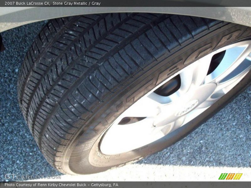 Stone Gray Metallic / Gray 2007 Buick LaCrosse CX