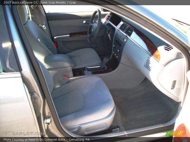 Stone Gray Metallic / Gray 2007 Buick LaCrosse CX