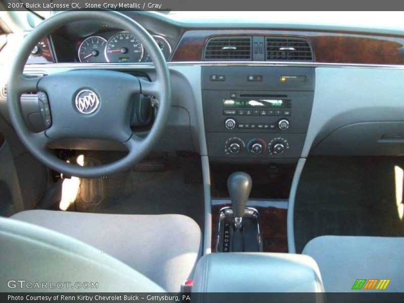 Stone Gray Metallic / Gray 2007 Buick LaCrosse CX