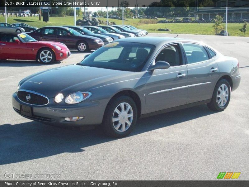Stone Gray Metallic / Gray 2007 Buick LaCrosse CX