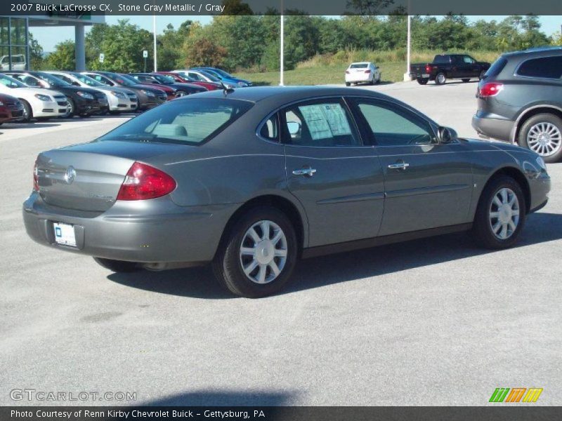 Stone Gray Metallic / Gray 2007 Buick LaCrosse CX