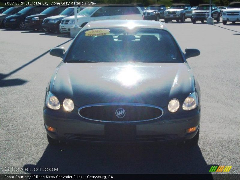 Stone Gray Metallic / Gray 2007 Buick LaCrosse CX