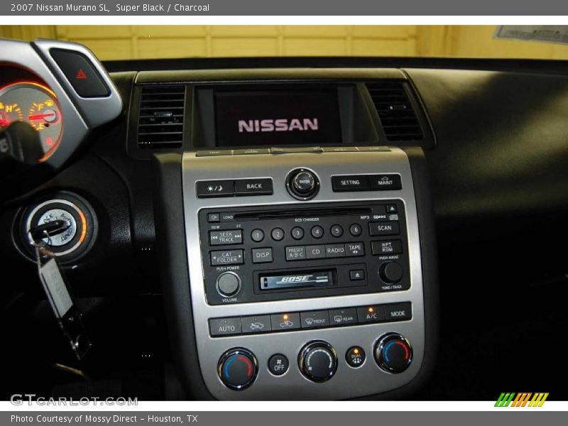 Super Black / Charcoal 2007 Nissan Murano SL