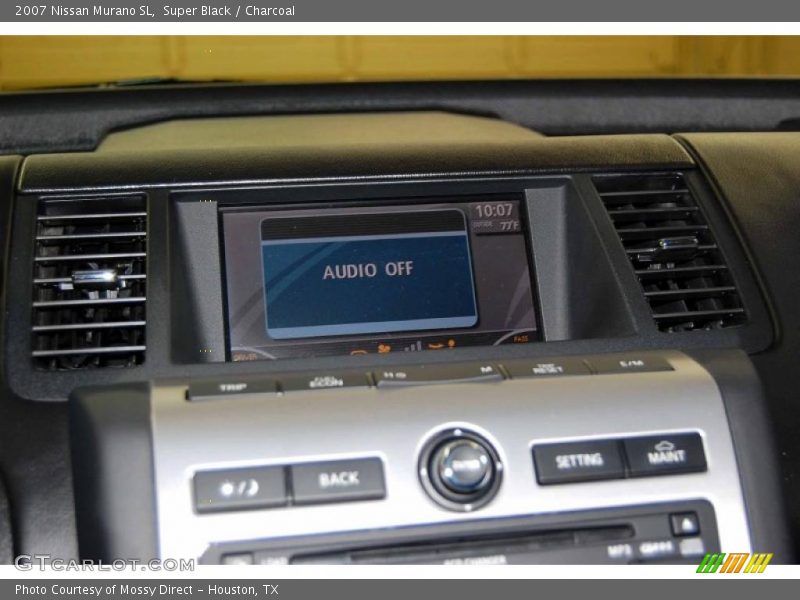 Super Black / Charcoal 2007 Nissan Murano SL