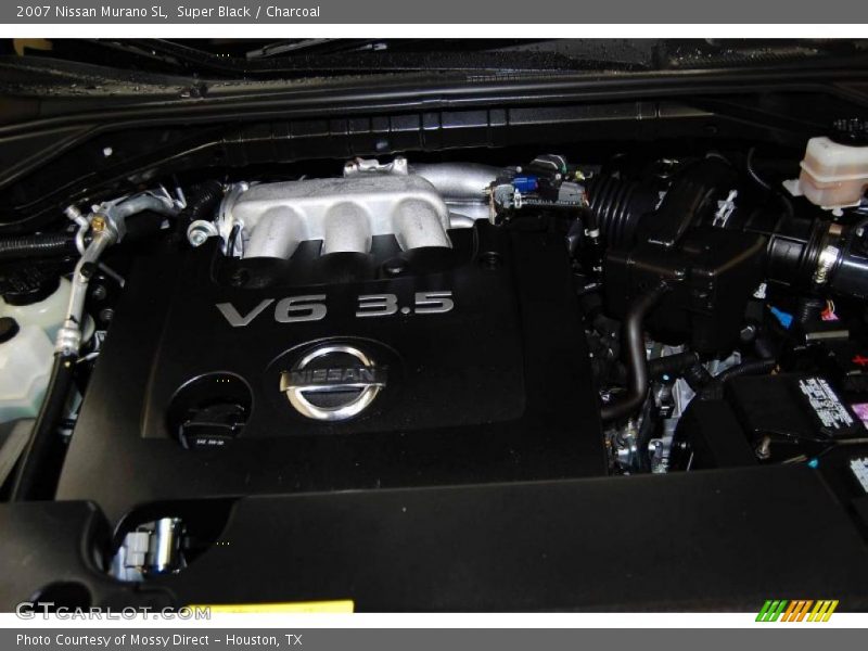 Super Black / Charcoal 2007 Nissan Murano SL