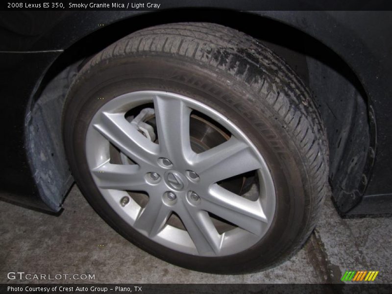 Smoky Granite Mica / Light Gray 2008 Lexus ES 350
