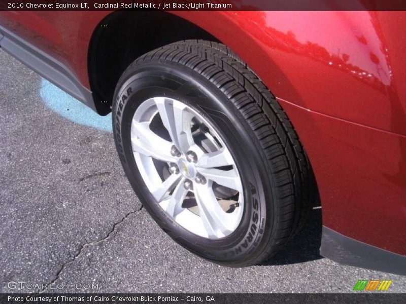 Cardinal Red Metallic / Jet Black/Light Titanium 2010 Chevrolet Equinox LT