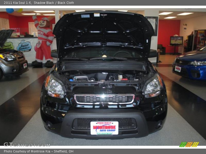 Shadow Black / Black Cloth 2011 Kia Soul 1.6