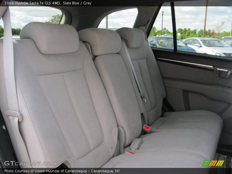 Slate Blue / Gray 2009 Hyundai Santa Fe GLS 4WD