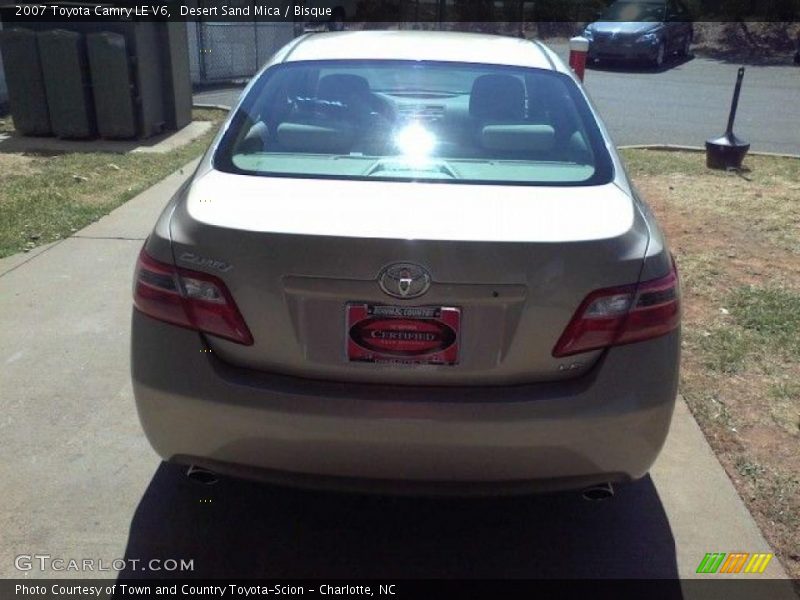 Desert Sand Mica / Bisque 2007 Toyota Camry LE V6