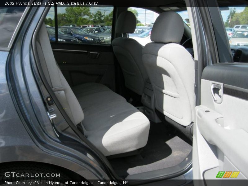 Slate Blue / Gray 2009 Hyundai Santa Fe GLS 4WD
