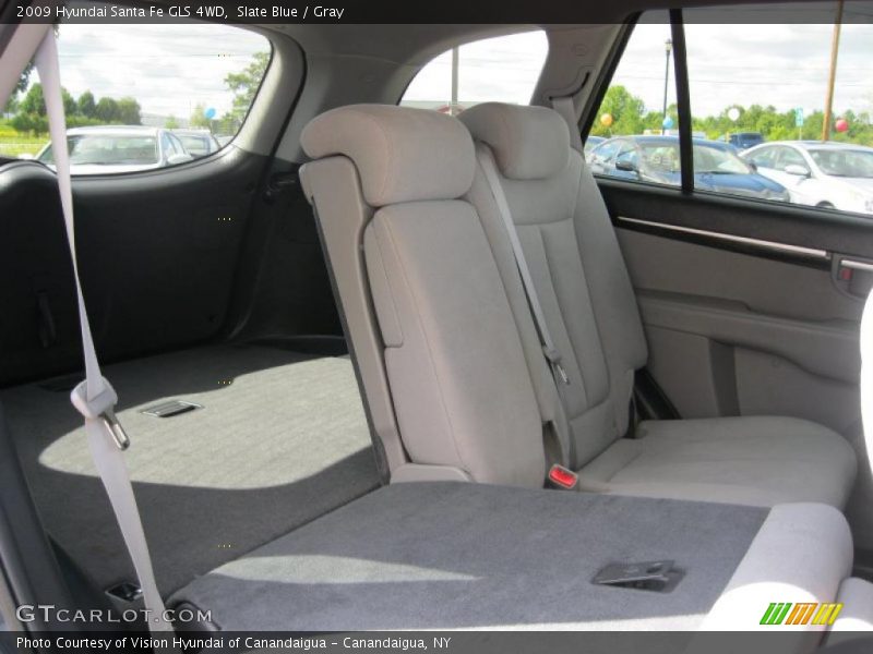 Slate Blue / Gray 2009 Hyundai Santa Fe GLS 4WD